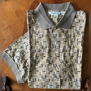 DEADSTOCK NEW Lyle & Scott Vintage Golf Shirt, Men’s L